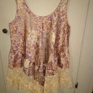 NWT (in pkg.) Intimately by Free People Young And In Love Mini Slip S Lace Hem